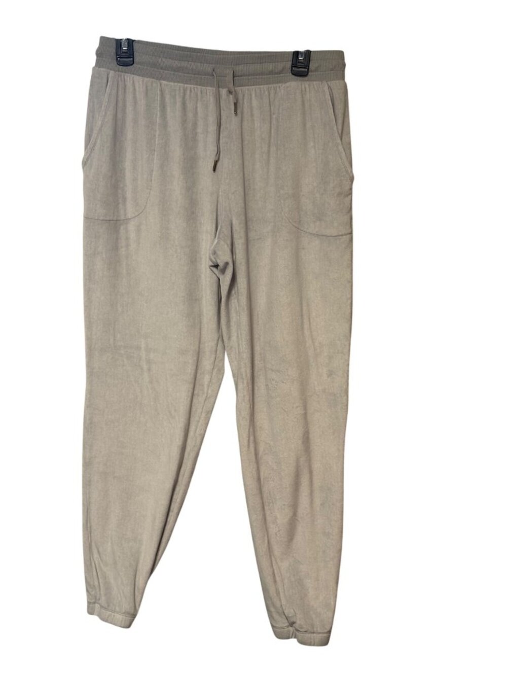 Secret Treasures Womens Size medium 8 10 Gray Jogger Lounge SLeep Pants Waist Ti
